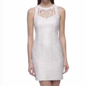 Guess White Sleeveless  Mini Dress